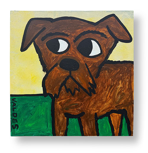 Marius Valdes 24x24 I Did Not Do That WP5913